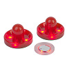 Carromco LED-Puck mit Pusher, Rot