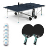 Cornilleau Tischtennis-Tisch-Set „100X Outdoor“, Blau