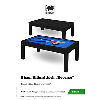 Sportime Spiel- und Esstisch "Tischtennis und Billard"