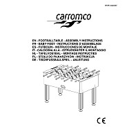 Carromco Outdoor-Tischkicker "Typhoon XT"