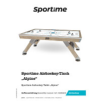 Sportime 7ft Airhockey-Tisch Alpine