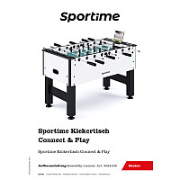 Sportime Tischkicker "Connect & Play" Vereins-Edition