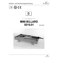 Bandito Tischauflage "Billard"