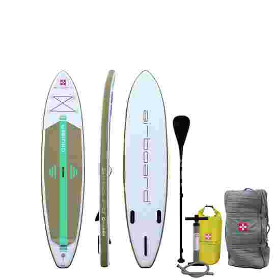 Airboard Stand Up Paddling Board Set &quot;Cruiser 11.2&quot; Mint-Olive