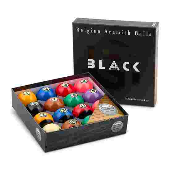 Aramith Tournament BLACK Pool Ball Set mit Duramith™ Technology kaufen