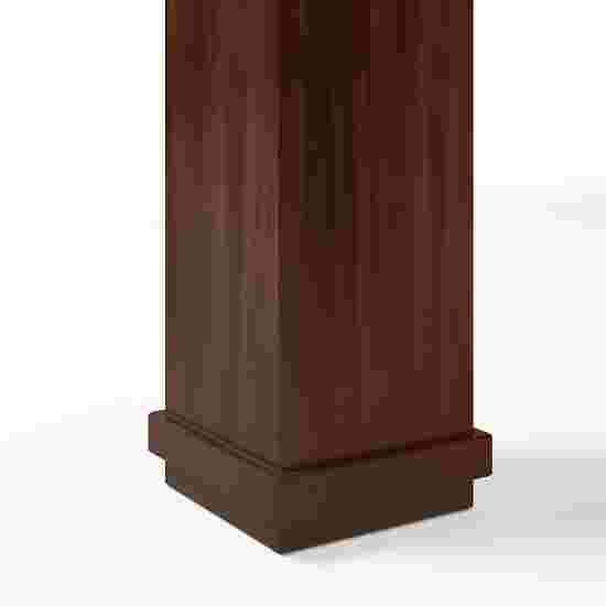 Bison Billard- und Esstisch Dolce Vita in Walnuss 5 ft = 184x106 cm, Bordeaux Rot