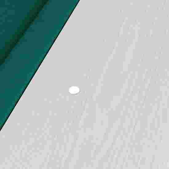 Bison Billard- und Esstisch Dolce Vita in Weiß 5 ft = 184x106 cm, Grün