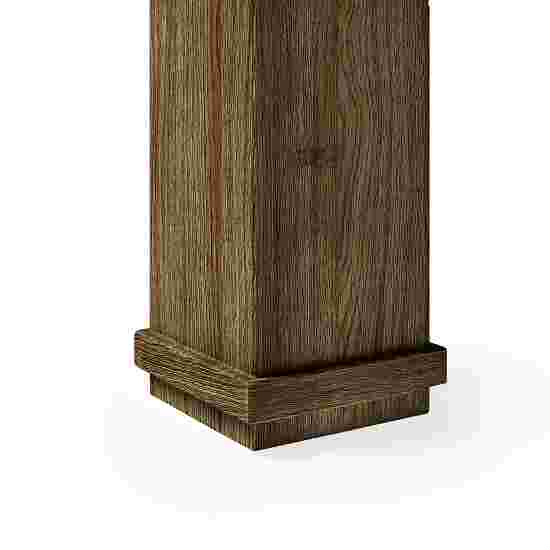 Bison Billard- und Esstisch Dolce Vita Teak-Holz 5 ft = 184x106 cm, Rot