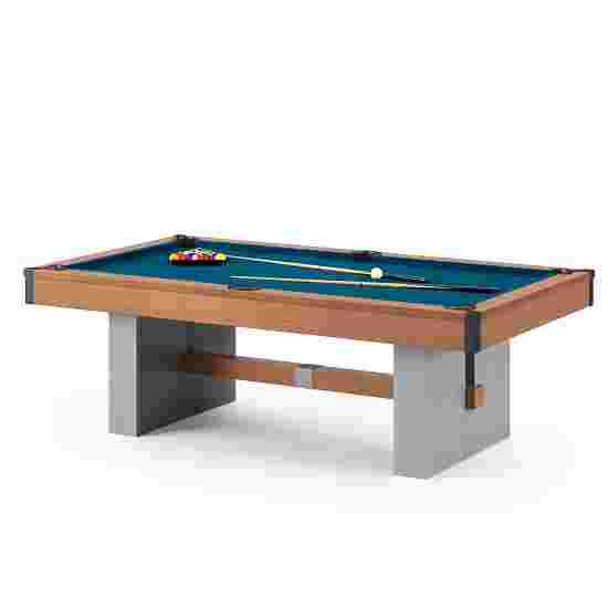 Bison Billardtisch &quot;Loft Schiefer&quot; 7 ft (Spielfeld 198x99 cm), Simonis 860 Tournament-Blue