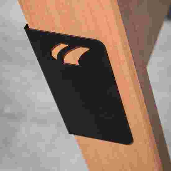 Cornilleau Outdoor-Kickertisch Play-Style 1v1 Schwarz