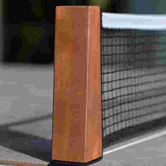 Cornilleau Tischtennisplatte Outdoor &quot;Lifestyle&quot; mit Stoffnetz White Frame, Lightgreystone, ohne Linie