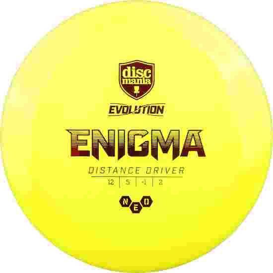Discmania Enigma, Neo, Distance Driver, 12/5/-1/2 Yellow, 170-172 g