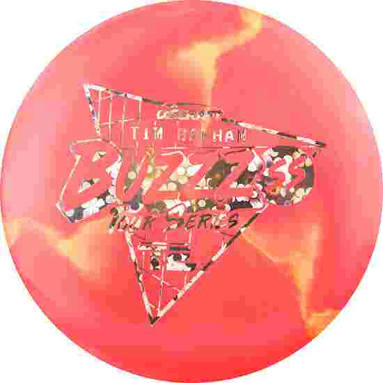 Discraft 2022 Tim Barham Tour Series Buzzz SS 5/4/-2/1 Swirl Papaya 179 g