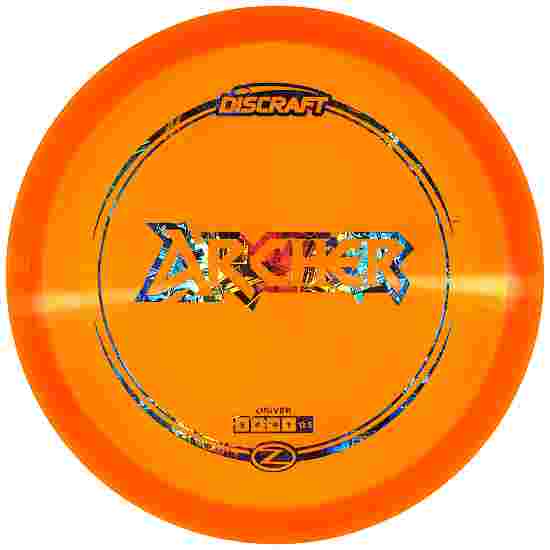 Discraft Archer, Z Line, Midrange Driver 5/4/-4/1 172 g, Transparent Orange-Chrome