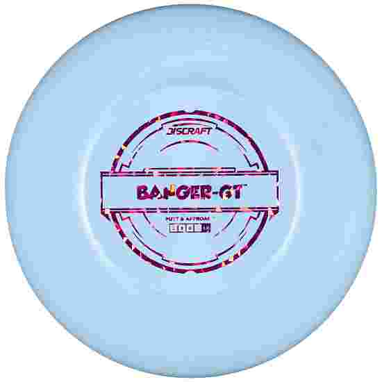 Discraft Banger GT, Putter Line, 2/3/0/1 175 g, Light Blue-Metallic Pink