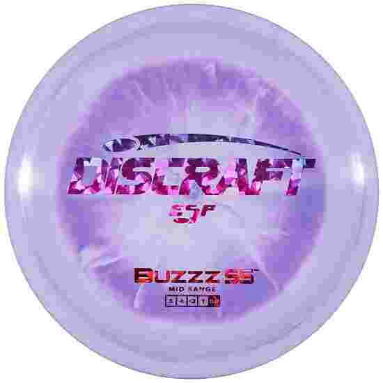 Discraft Buzzz SS, ESP Line, Midrange Driver, 5/4/-2/1 180 g, Swirl Purple-Metallic Pink