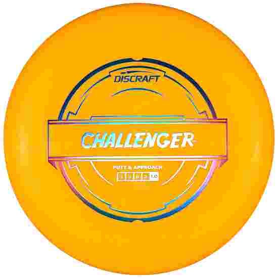 Discraft Challenger, Putter Line, Putter, 2/3/0/2 170 g, Mango-Metallic Blue