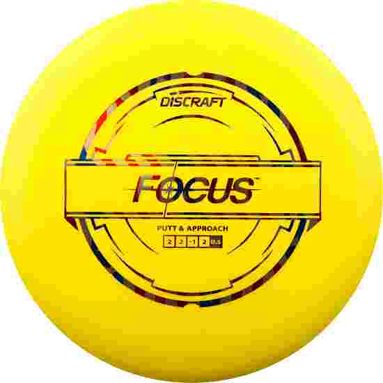 Discraft Focus, Putter Line, Putter, 2/2/-1/1 174 g, Yellow