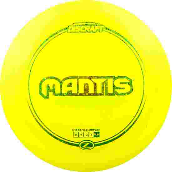 Discraft Mantis, Z Line, Distance Driver 8/4/-2/2 170-175 g, 175 g, Yellow