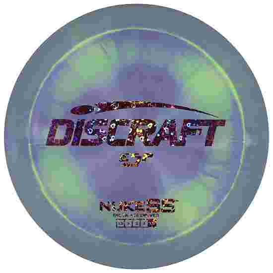 Discraft Nuke SS, ESP Line, Distance Driver, 13/5/-3/3 177 g, Swirl Oliv-Metallic Rose Hearts
