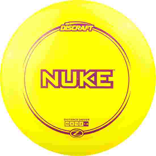 Discraft Nuke Z-Line, 13/5/-1/3 178 g, Transparent Neon Yellow