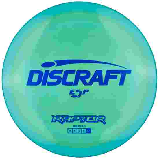 Discraft Raptor, ESP Line, Distance Driver, 9/4/0/3 173 g, Mintgreen - mat blue