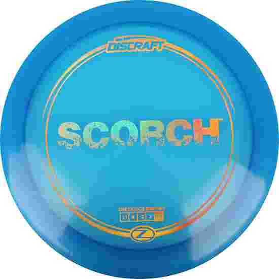 Discraft Scorch, Z Line, Distance Driver, 11/6/-2/2 Transparent Blue 173 g