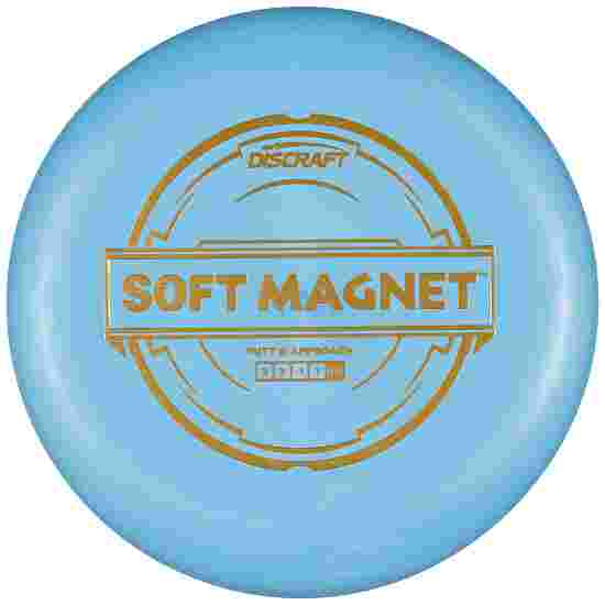 Discraft Soft Magnet, Putter Line, Putter, 2/3/-1/1 178 g, Lightblue-Gold