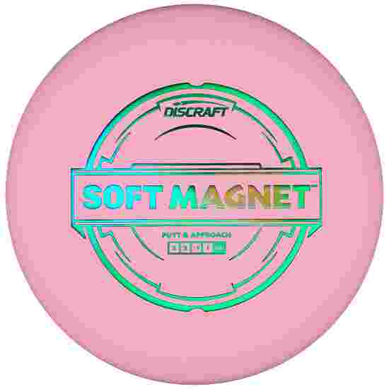 Discraft Soft Magnet, Putter Line, Putter, 2/3/-1/1 170 g, Pastellrose-Metallic Blue