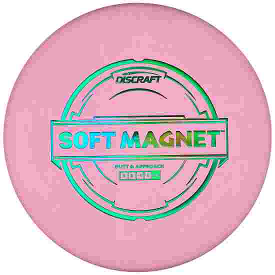 Discraft Soft Magnet, Putter Line, Putter, 2/3/-1/1 172 g, Pastellrose-Metallic Blue