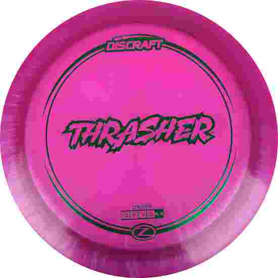 Discraft Thrasher, Z Line, Distance Driver, 12/5/-3/2 Transparent Purple 176 g