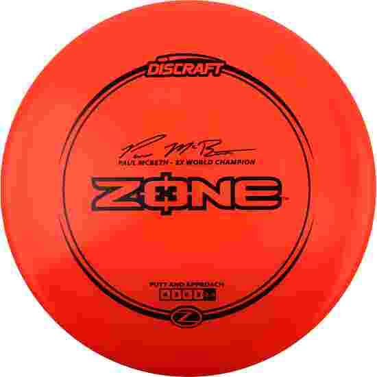 Discraft Zone Paul McBeth, Z Line, Putter, 4/3/0/3 175 g, Neon-Orange