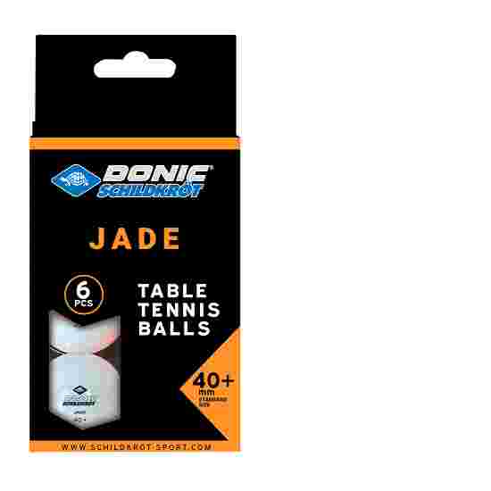 Donic Schildkröt Tischtennisbälle &quot;Jade&quot; 6x Weiß