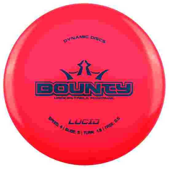 Dynamic Discs Bounty, Lucid, Midrange, 4/5/-1.5/0.5 170 g, Red