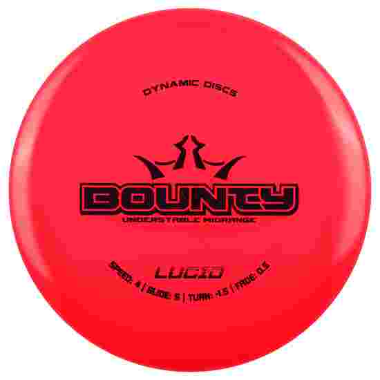 Dynamic Discs Bounty, Lucid, Midrange, 4/5/-1.5/0.5 177 g, Red