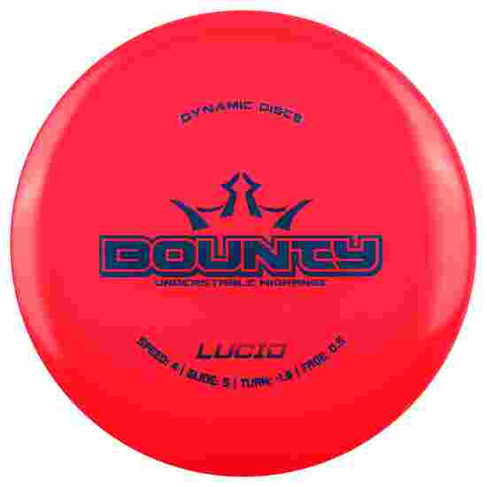 Dynamic Discs Bounty, Lucid, Midrange, 4/5/-1.5/0.5 175 g, Red