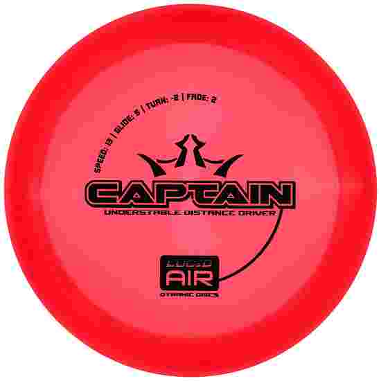Dynamic Discs Captain, Lucid Air, Fairway Driver, 13/5/-2/2 Red-Black 161 g