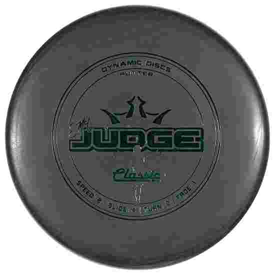 Dynamic Discs Emac Judge, Classic Blend, Putter, 2/4/0/1 Black-Metallic Dark Green 176 g
