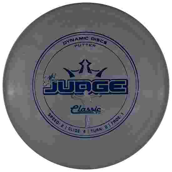 Dynamic Discs Emac Judge, Classic, Putter, 2/4/0/1 176 g+, Gray-Metallic Blue 176 g