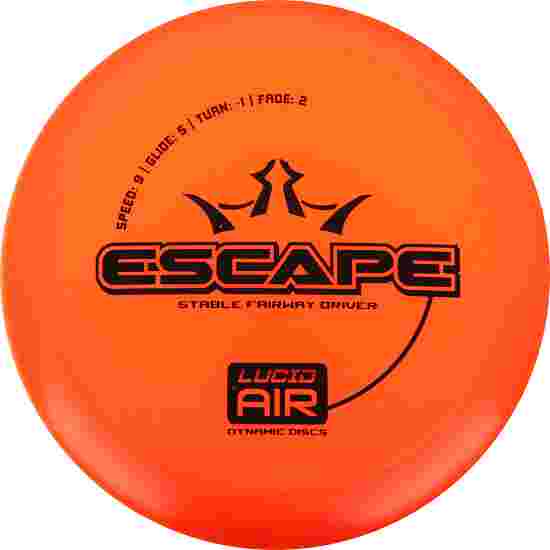 Dynamic Discs Escape, Lucid Air, Fairway Driver, 9/5/-1/2 157 g, Orange