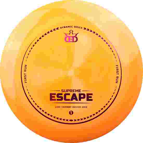 Dynamic Discs Escape Supreme First Run, Fairway Driver, 9/5/-1/2  175 g, Orange