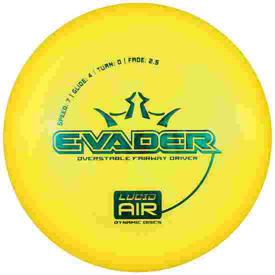 Dynamic Discs Evader, Lucid Air, Fairway Driver, 7/4/0/2,5 Yellow Met. Green 160 g