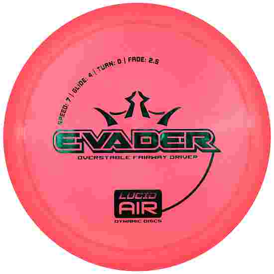 Dynamic Discs Evader, Lucid Air, Fairway Driver, 7/4/0/2,5 Pink Met. Green 155 g