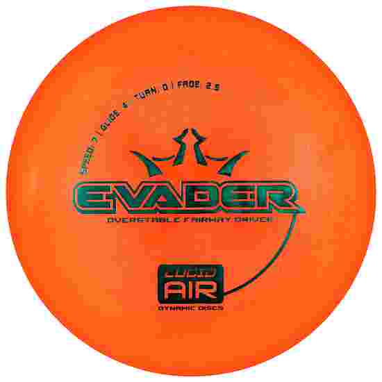 Dynamic Discs Evader, Lucid Air, Fairway Driver, 7/4/0/2,5 Orange Met. Green 160 g