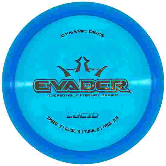 Dynamic Discs Evader, Lucid, Fairway Driver, 7/4/0/2,5 Blue-Gold 168 g