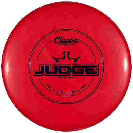 Dynamic Discs Judge, Classic Blend, Putter, 2/4/0/1 Red-Metallic blue 172 g