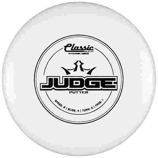 Dynamic Discs Judge, Classic Blend, Putter, 2/4/0/1 White-Black 176 g