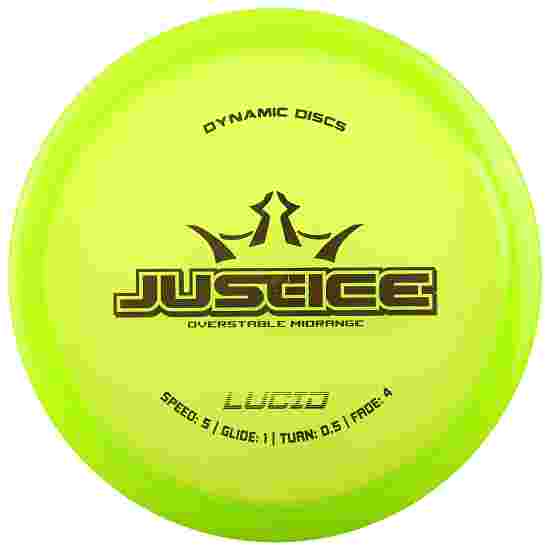 Dynamic Discs Justice, Lucid, Midrange, 5/1/0.5/4 174 g, Green
