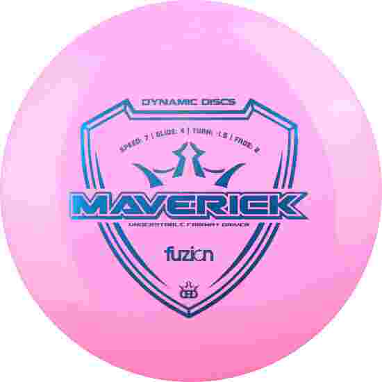 Dynamic Discs Maverick, Fuzion, Fairway Driver, 7/4/-1.5/2 166-169 g, 169 g, Pink