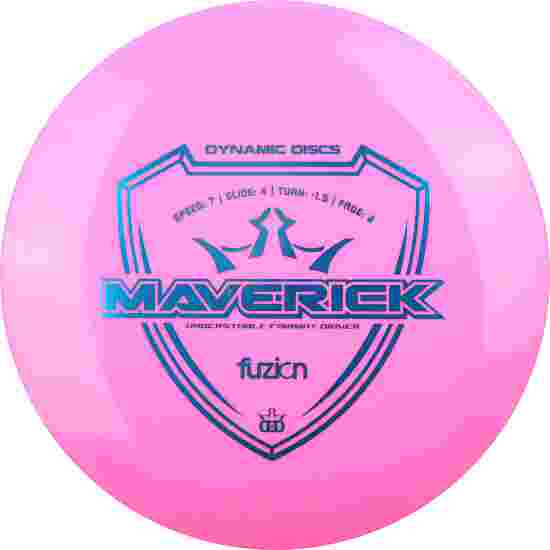 Dynamic Discs Maverick, Fuzion, Fairway Driver, 7/4/-1.5/2 170-175 g, 173 g, Pink